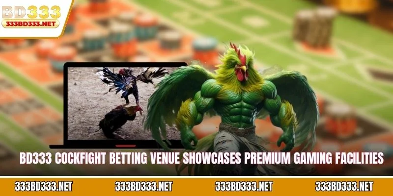 BD333 Cockfight betting venue showcases premium gaming facilities