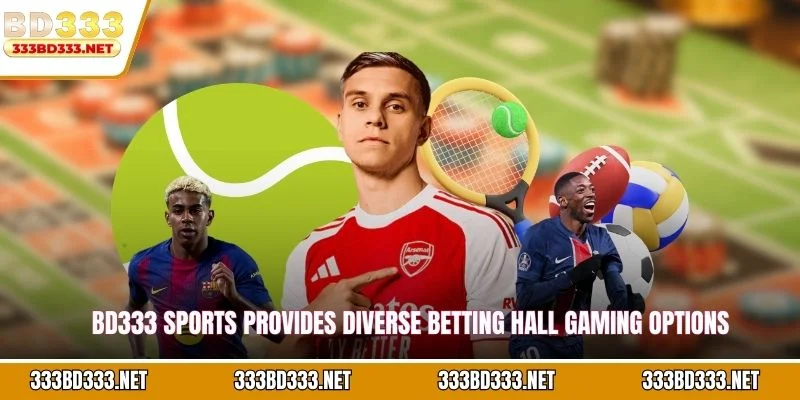 BD333 Sports provides diverse betting hall gaming options