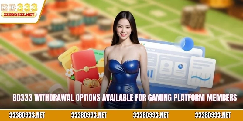 BD333 withdrawal options available for gaming platform members