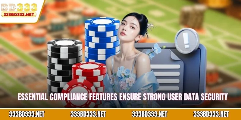 Essential compliance features ensure strong user data security protection