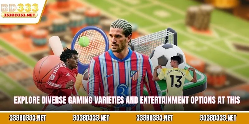 Explore diverse gaming varieties and entertainment options at this platform