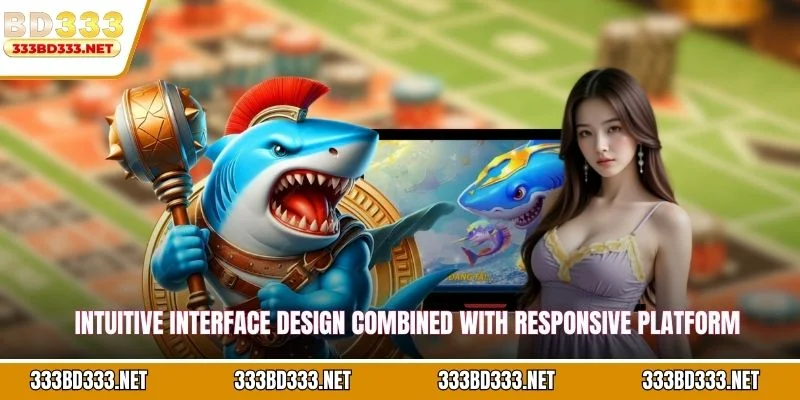 Intuitive interface design combined with responsive platform functionality