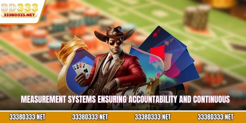 Measurement systems ensuring accountability and continuous operational excellence