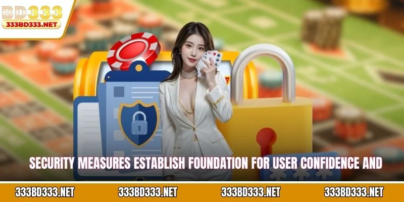 Security measures establish foundation for user confidence and platform reliability