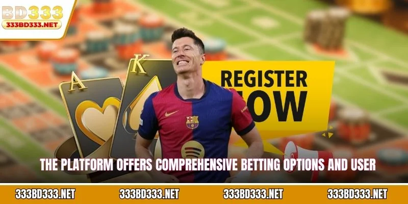 The platform offers comprehensive betting options and user management tools