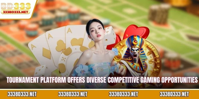 Tournament platform offers diverse competitive gaming opportunities