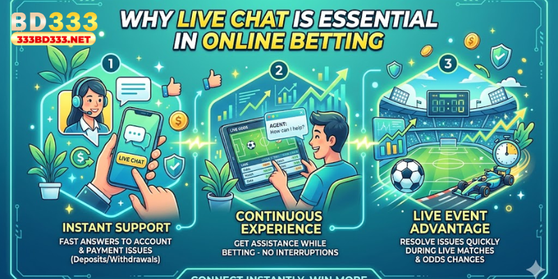 Why Live Chat Is Important in Online Betting