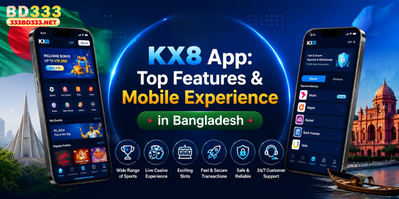 KX8 App: Top Features & Mobile Experience in Bangladesh