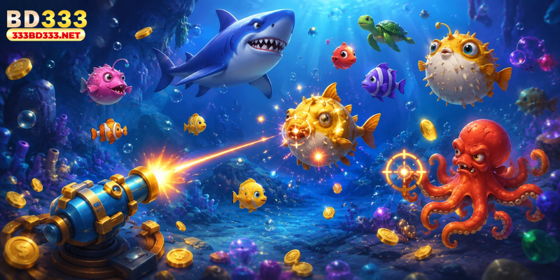 Fish shooting games are arcade-style games